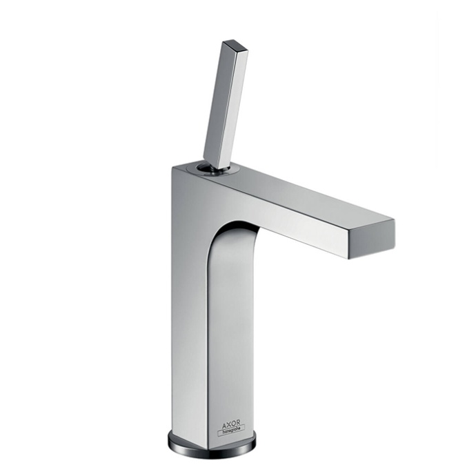AX Citterio Смеситель для раковины 160, на 1 отв., излив 141мм, без донного клапана, цвет: хром 39032000 - 0