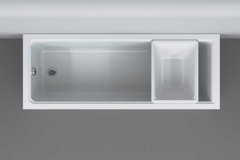 Контейнер AM.PM Gem W90A-070-070W-C для ванны - 2