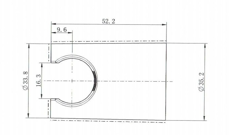 Держатель для душа Allen Brau Priority черный матовый 5.31B15-31 - 1