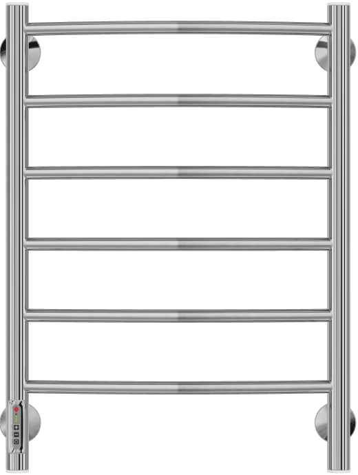 Полотенцесушитель электрический Terminus Классик П6 450х650 диммер слева 4630080268425 - 0