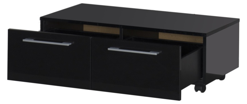 Тумба Aquanet Нота 100 подкатная, черная 170734 - 3