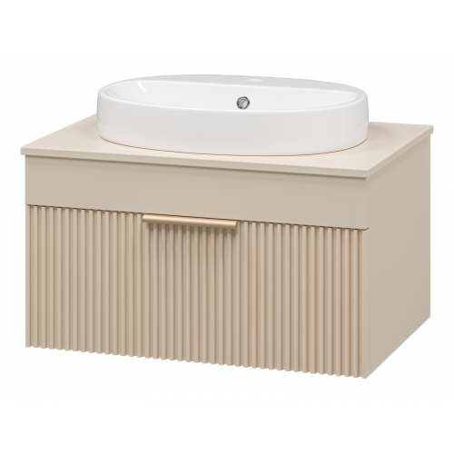 Тумба под раковину Brevita Enfida 70х40 бежевый  ENF-06070-0341Я - 1