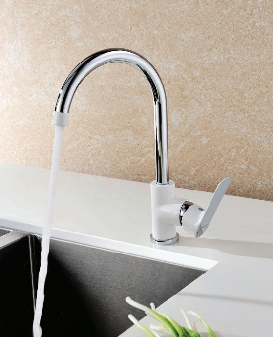Смеситель Triton Панама 14605W-D125 для кухонной мойки Щ0000002372 - 1