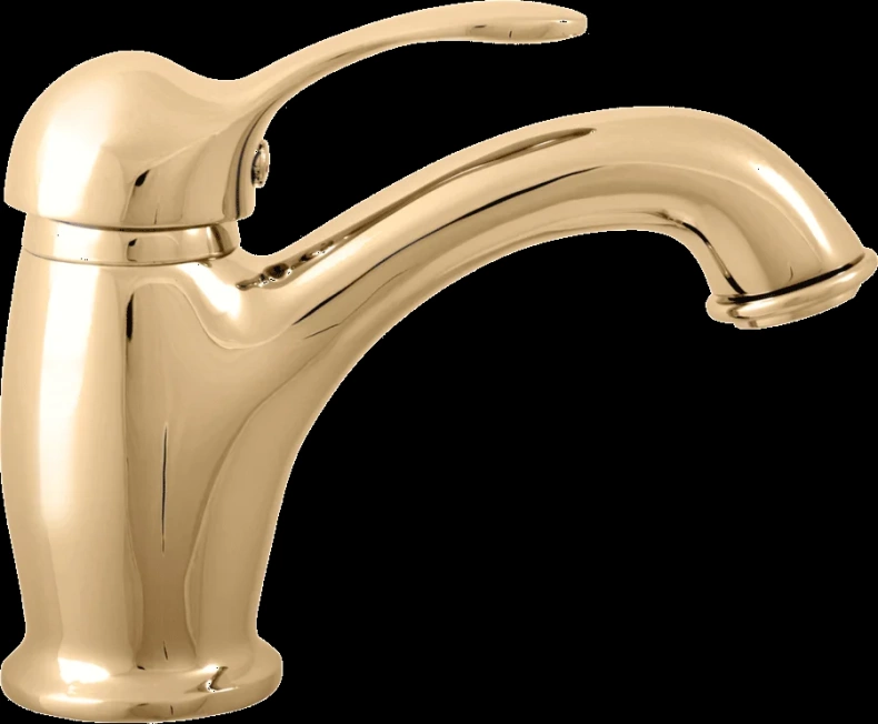 Смеситель для раковины Rav Slezak Labe золото L026.5Z - 0