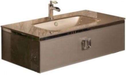 Тумба под раковину Armadi Art Lucido 80 бежевый 770-080-D - 0