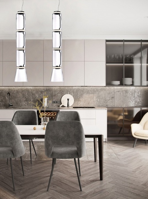 Подвесной светильник Milosh Tendence 749 0749PLB-4BK - 2