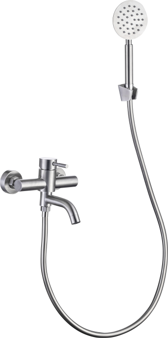 Смеситель для ванны с душем STWORKI WFT1031-2 нержавеющая сталь - 0
