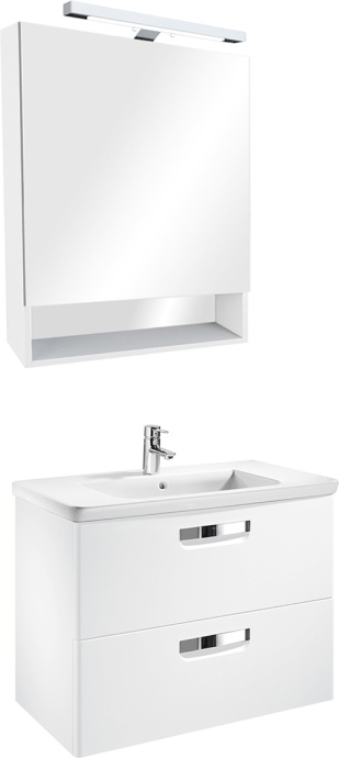 Тумба для комплекта Roca Gap 70 белая матовая ZRU9302733 - 4