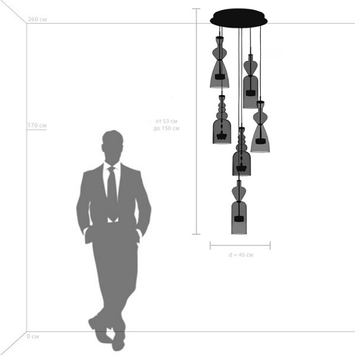 Подвесная люстра Lightstar Belle 814069 - 2