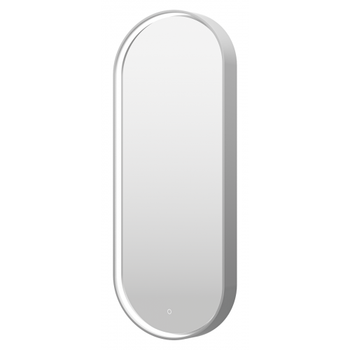 Зеркало Brevita Saturn 50x115 с подсветкой, платина  SAT-Dro1-050-platinum - 2