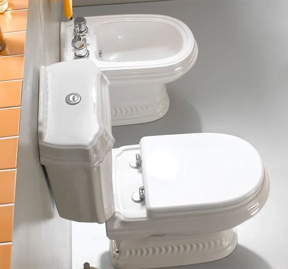 Чаша для унитаза-компакта Cezares King Palace белый  CZR-163-T - 1