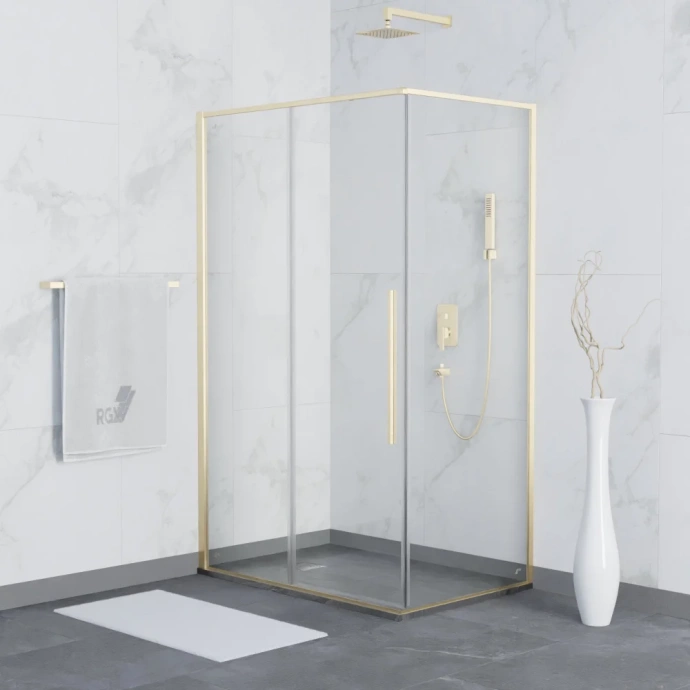 Душевой уголок RGW Stilvoll SV-42G 120x90 профиль золото стекло прозрачное 32324292-16 - 1