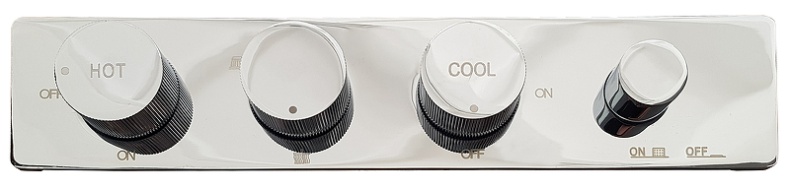 Смеситель на борт ванны Royal Bath Accord хром RB403 - 1