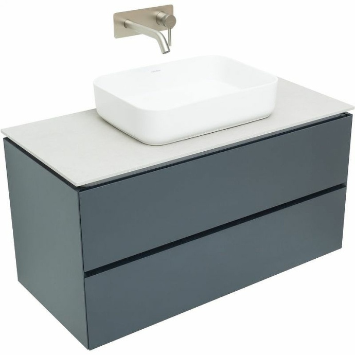 Тумба под раковину Allen Brau Infinity 100 черный матовый 1.21003.AM - 2