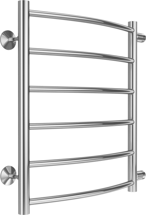 Водяной полотенцесушитель Terminus Классик П6 500x600 Хром боковое подключение 4670078530219 - 1