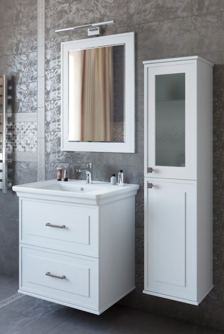 Шкаф-пенал Sanflor Модена R, белый C04614 - 1