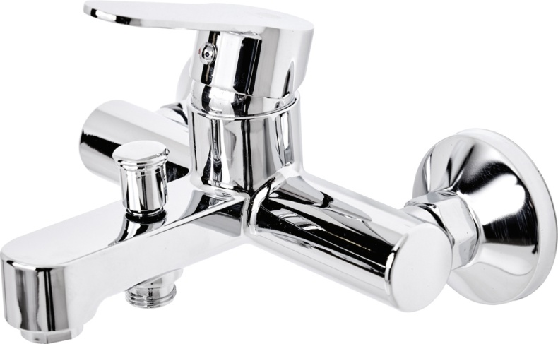 Смеситель для ванны с душем DIWO Ярославль YAR-02cr хром - 1