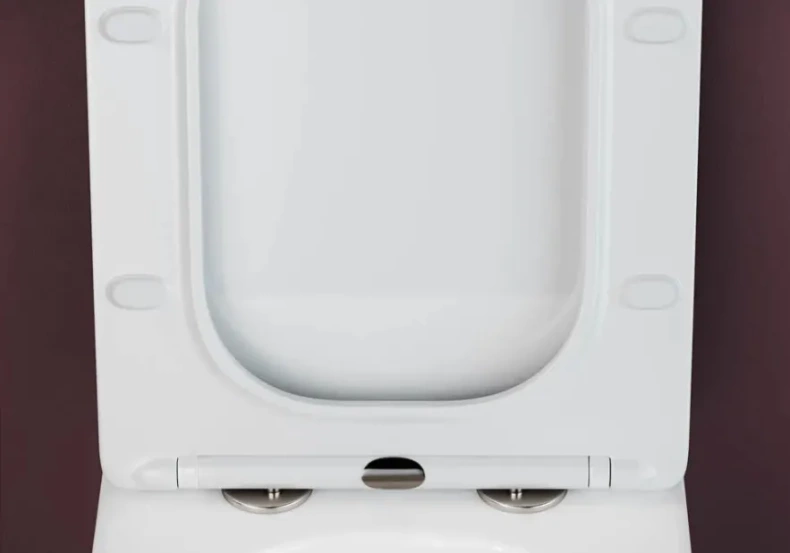 Сиденье для унитаза Ceramica Nova с системой микролифт белое K-3007 - 2