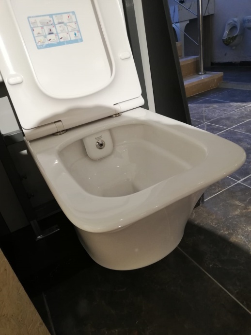 Чаша для подвесного унитаза с функцией биде Boheme Mirage белая без сиденья 965-2 - 2