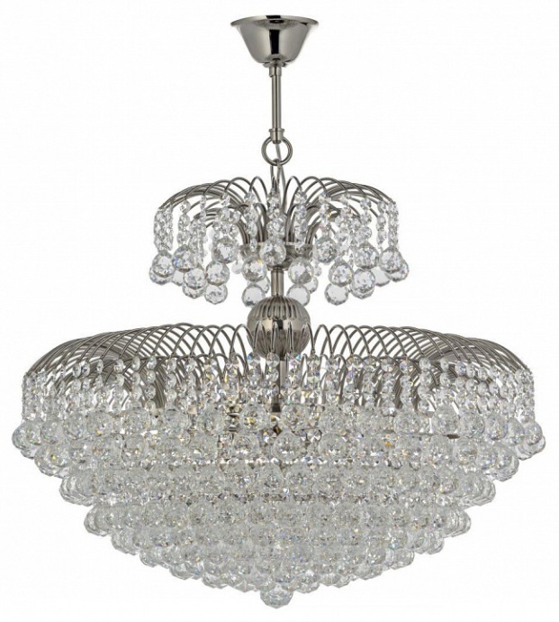 Подвесная люстра Arti Lampadari Pompei Nickel Pompei E 1.5.80.100 N - 1