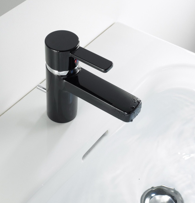 Смеситель для раковины Kludi  хром, черный  382518675 - 1