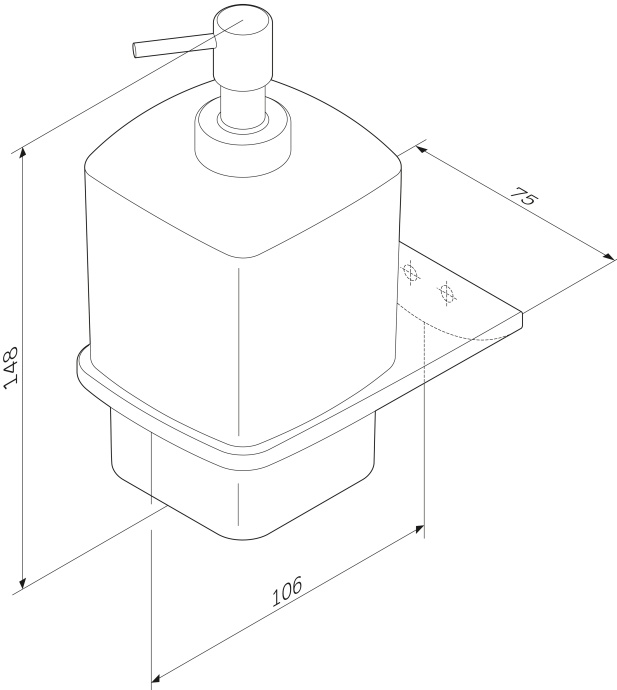 Дозатор AM.PM Inspire V2.0 A50A36900 - 5