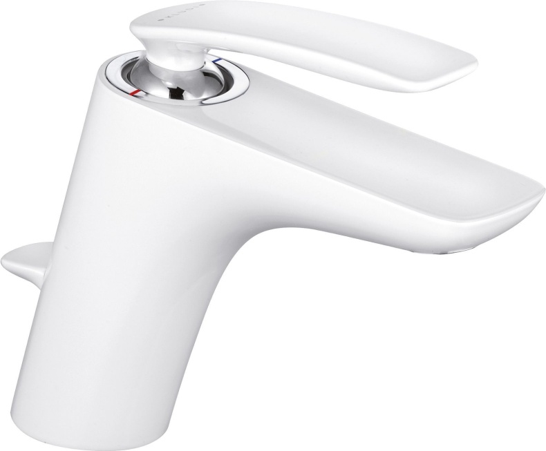 Смеситель для раковины Kludi  белый, хром  520239175 - 0