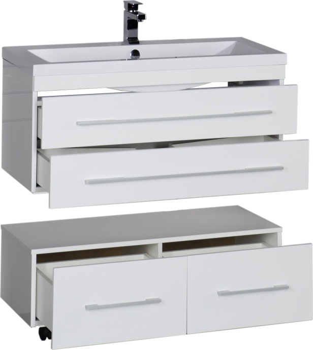 Мебель для ванной Aquanet Нота 90 белая 171492 - 9