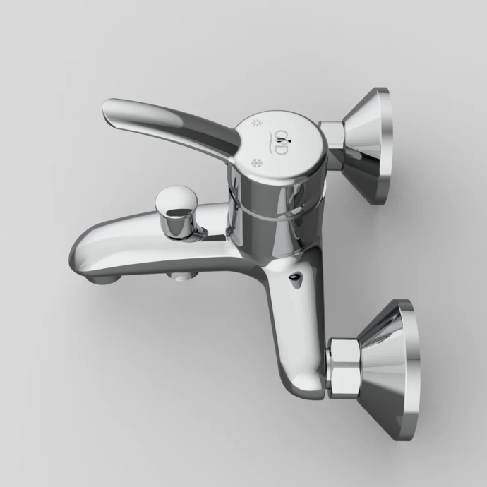 Смеситель для ванны с душем GPD Primula хром MBB175 - 6