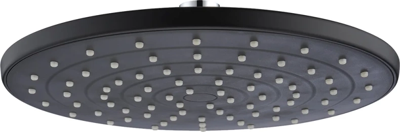 Верхний душ Wasserkraft черный матовый A077 - 0
