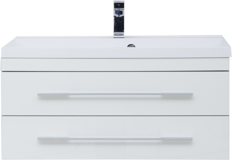 Мебель для ванной Aquanet Верона 90 подвесная белая - 3