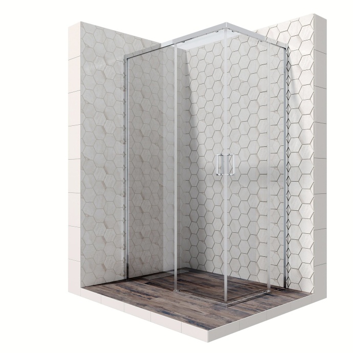 Душевой уголок Ambassador Queen 11011106L 120x80 - 0