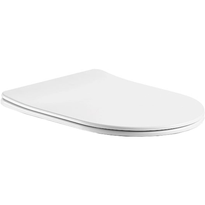 Сиденье для унитаза Aquatek Оберон белый  AQ5026-00 - 0