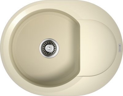 Мойка кухонная Omoikiri Sakaime 60E-BE ваниль 4993121 - 0