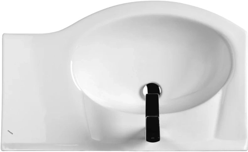 Раковина Onika Santek Коралл 83 крыло справа белый  1WH110228 - 2