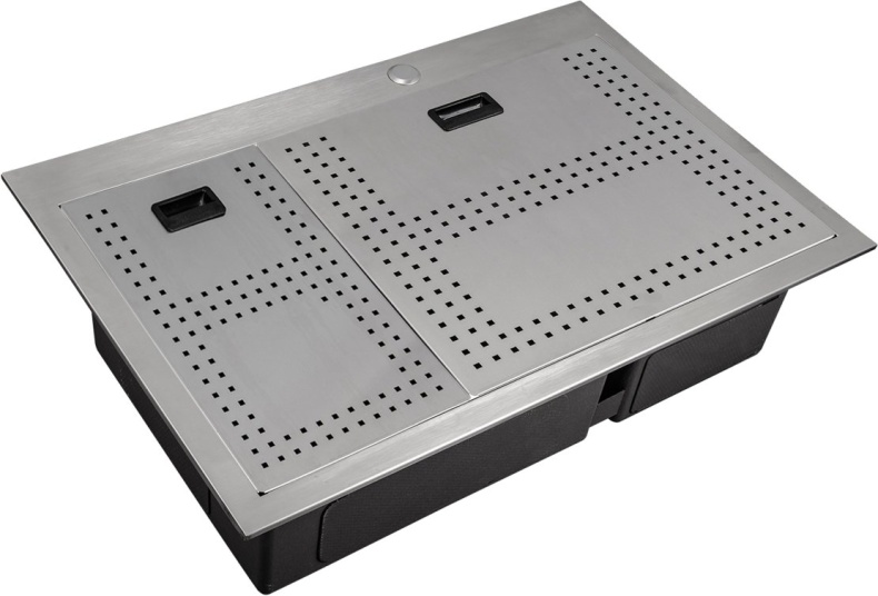 Мойка кухонная Zorg Master ZM N-78-2-52-R нержавеющая сталь - 0