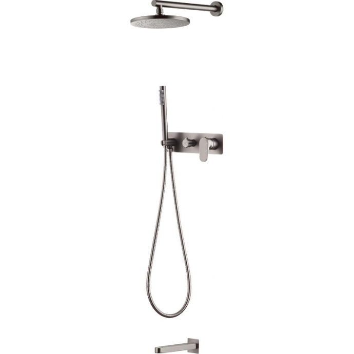 Душевой комплект Boheme Spectre nikel brush  454-2-NB - 0