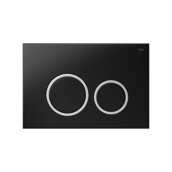 Клавиша смыва, универсальная, чёрная UNI03BCi77 - 0