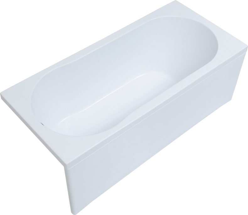 Акриловая ванна STWORKI Хельсинки 160x70 с каркасом, прямоугольная, российская, пристенная, встраиваемая 292212 - 6