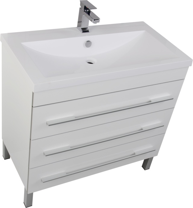 Мебель для ванной Aquanet Верона 90 белая 178470 - 6