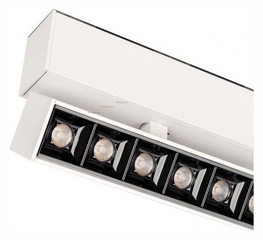 Трековый светодиодный светильник для магнитного шинопровода Arlight Mag-Laser-Fold-45-S160-6W Warm3000 026968 - 0