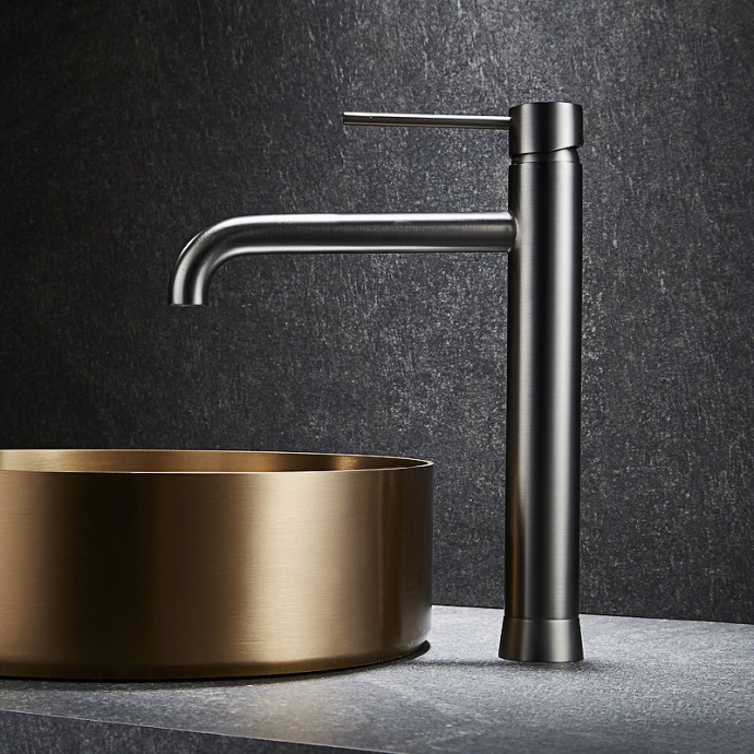 Смеситель для раковины Black&White Universell черный матовый 7600U - 1