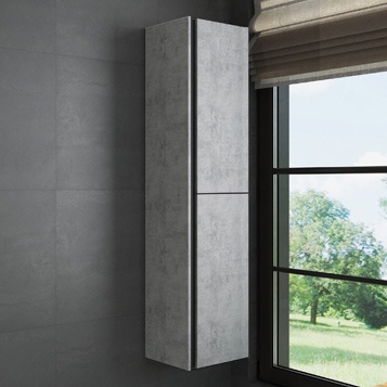 Шкаф-пенал Comforty Эдинбург 40 бетон светлый 00004147998 - 0