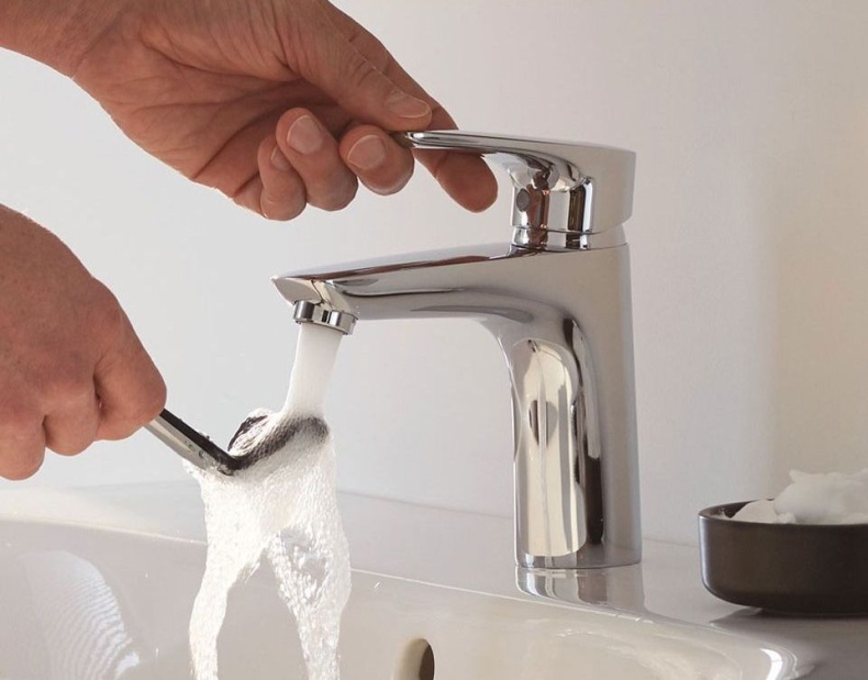 Смеситель Kludi Pure&Solid 342920575 для раковины - 2