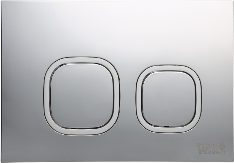 Клавиша смыва Weltwasser WW AMBERG RD-CR хром  10000005534 - 0