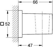 Настенный держатель Grohe Euphoria Cube 27693000 - 1