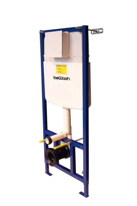 Комплект инсталляции beWash Fide с кнопкой смыва хром глянец K500RZVP0300PK000000 - 1