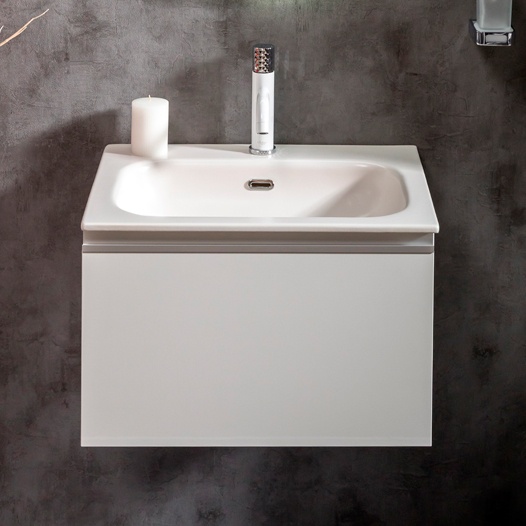 Тумба под раковину Armadi Art Vallessi 60 белый 837-060-W - 0
