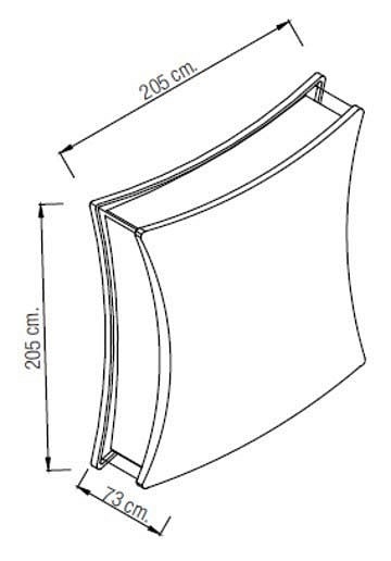 Накладной светильник Horoz Electric Taflan HRZ00000951 - 1