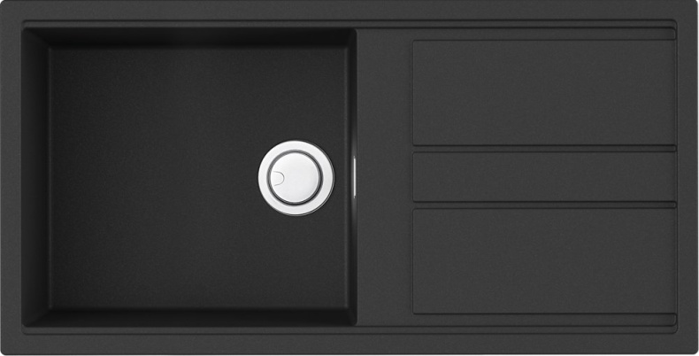 Мойка кухонная Omoikiri Kitagawa графит  4993786 - 0